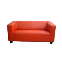 Kubus Sofa Wien rot